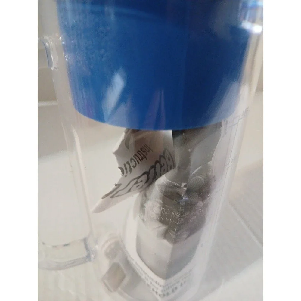Hy-Impact Better Blender 16 Oz Cordless USB Rechargeable Turbo Power No Box BLUE